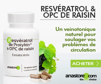 resvératrol anti oxydant opc raisin