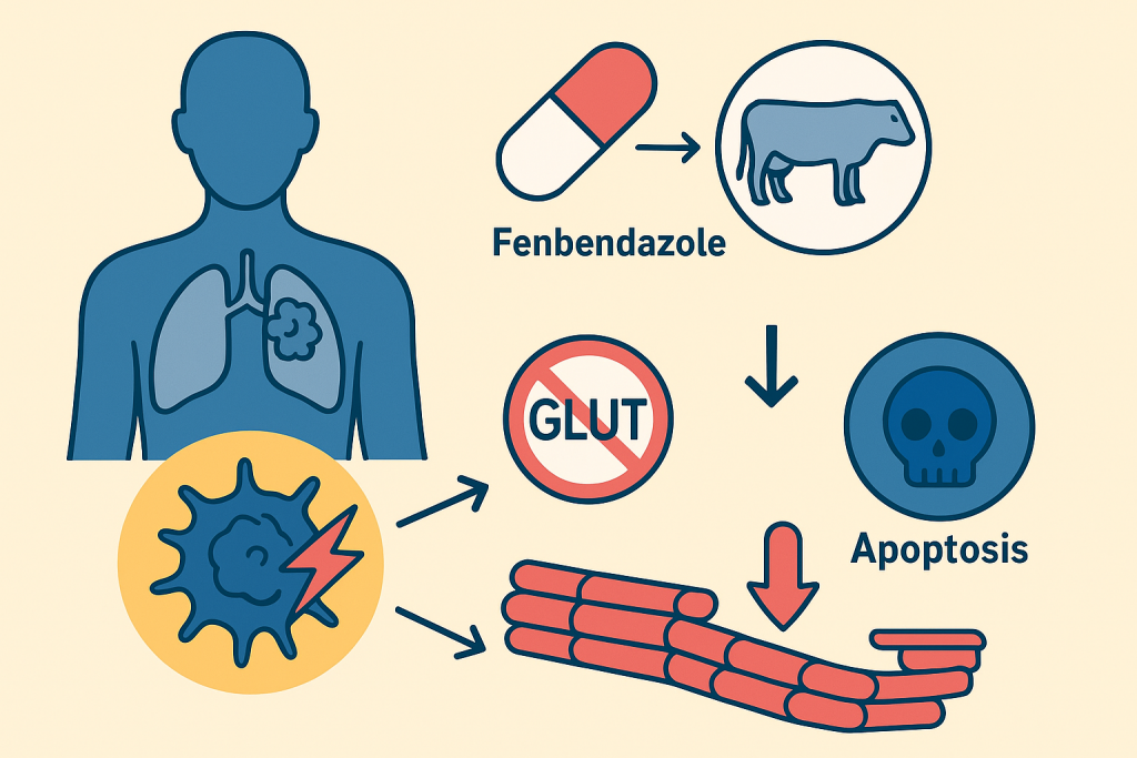 fenbendazole apoptose cellulaire