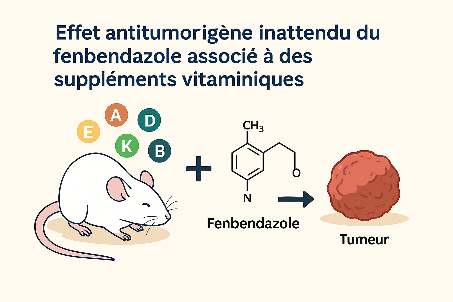 fenbendazole associé aux vitamines