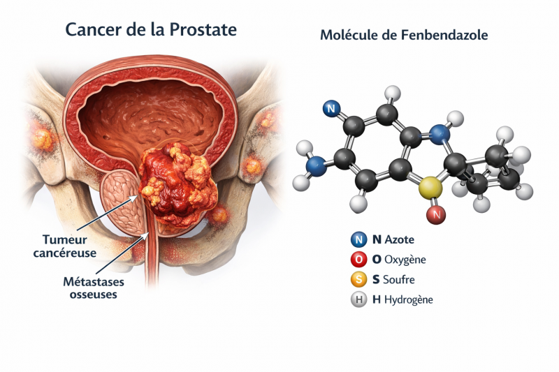 fenbendazole et cancer de la prostate