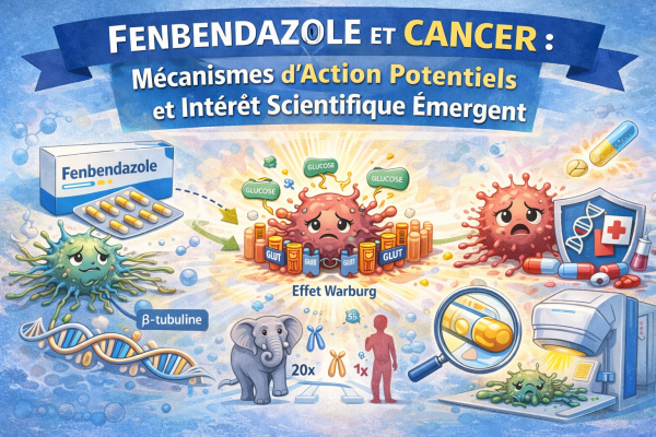 Fenbendazole et cancer : recherche et mécanismes