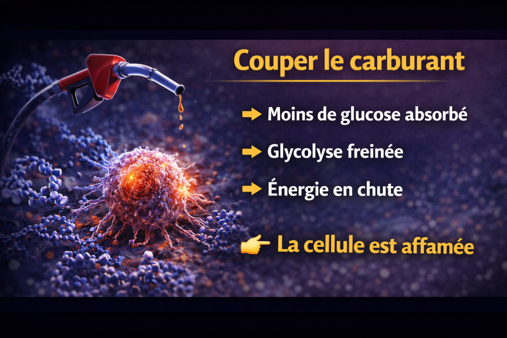 Bloquer l'alimentation des cellules cancéreuses