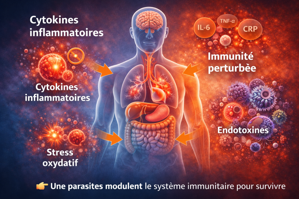 Une inflammation silencieuse favorise les déséquilibres