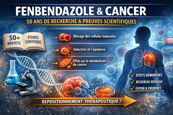 fenbendazole et cancer 50 ans de brevet