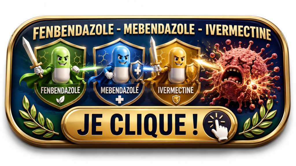 fenbendazole mebendazole ivermectine trio salutaire