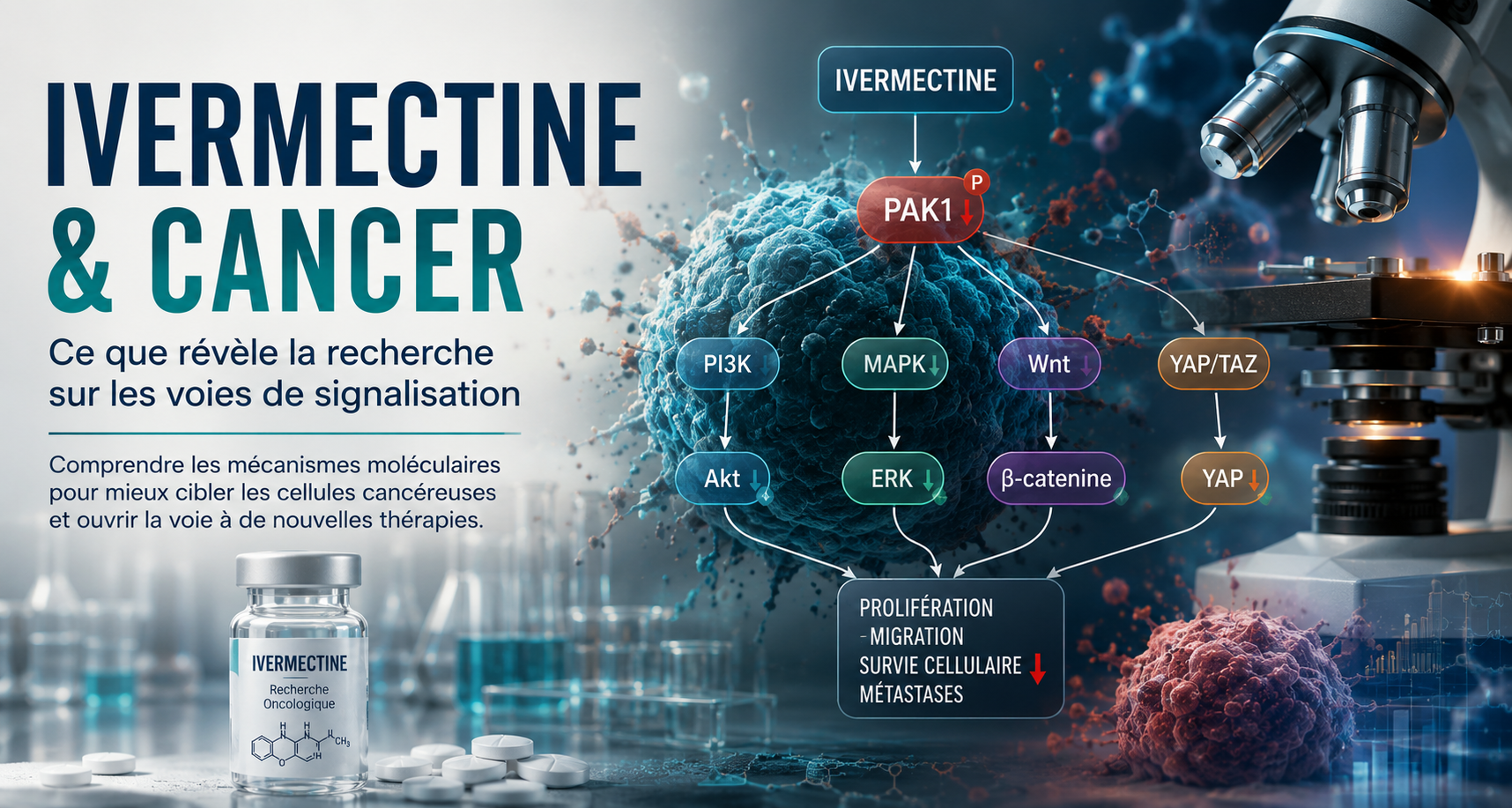 ivermectine et voies de signalisation