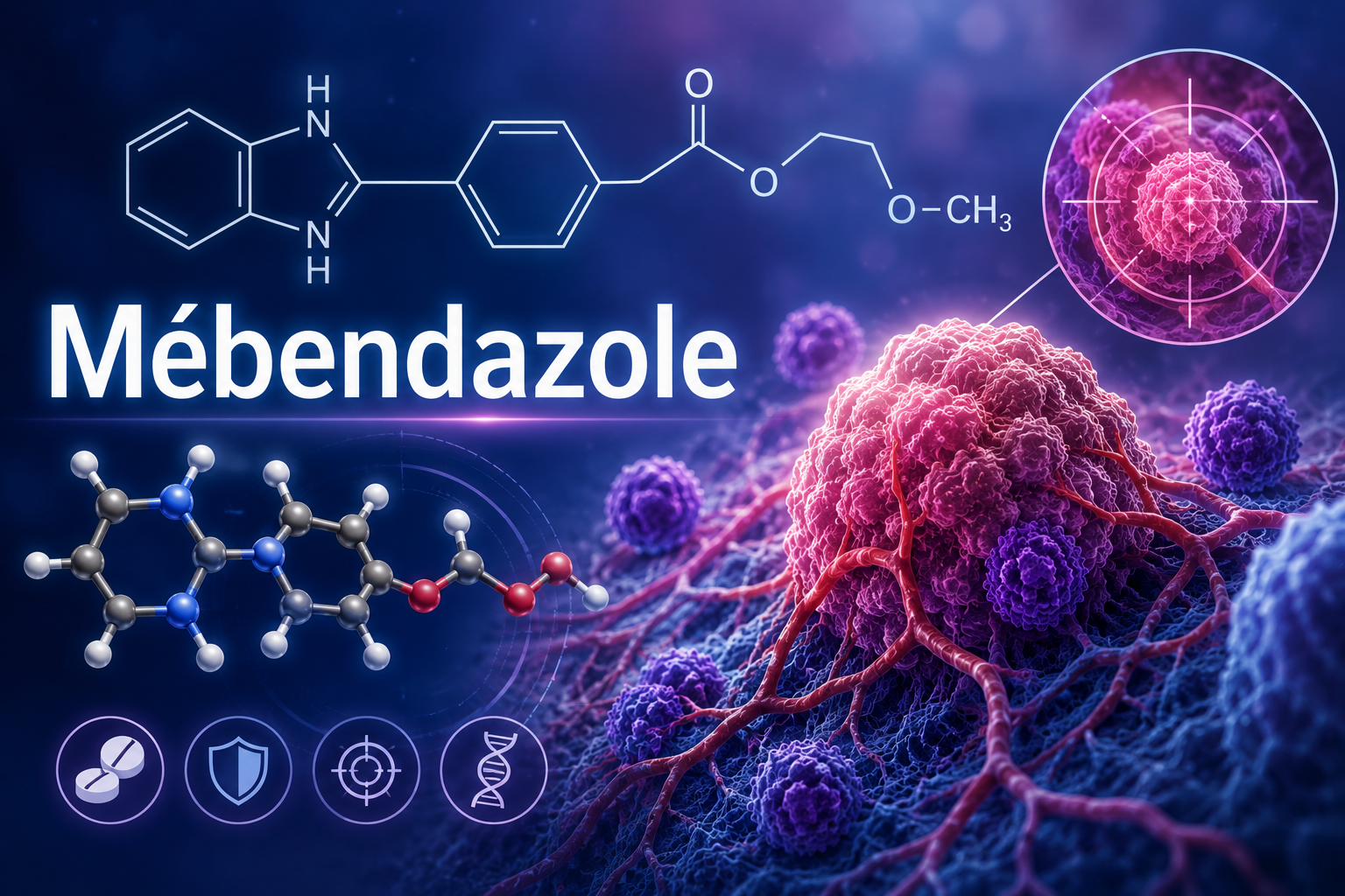 mébendazole molécule