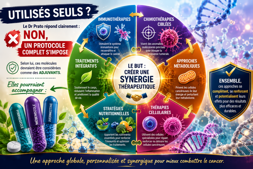 protocole ciblé fenbendazole ivermectine mebendazole