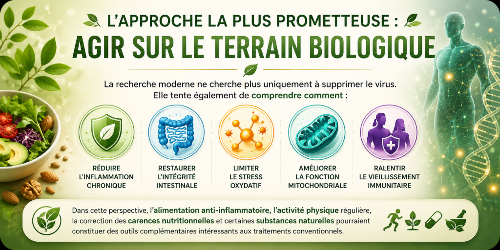 agir sur le terrain biologique
