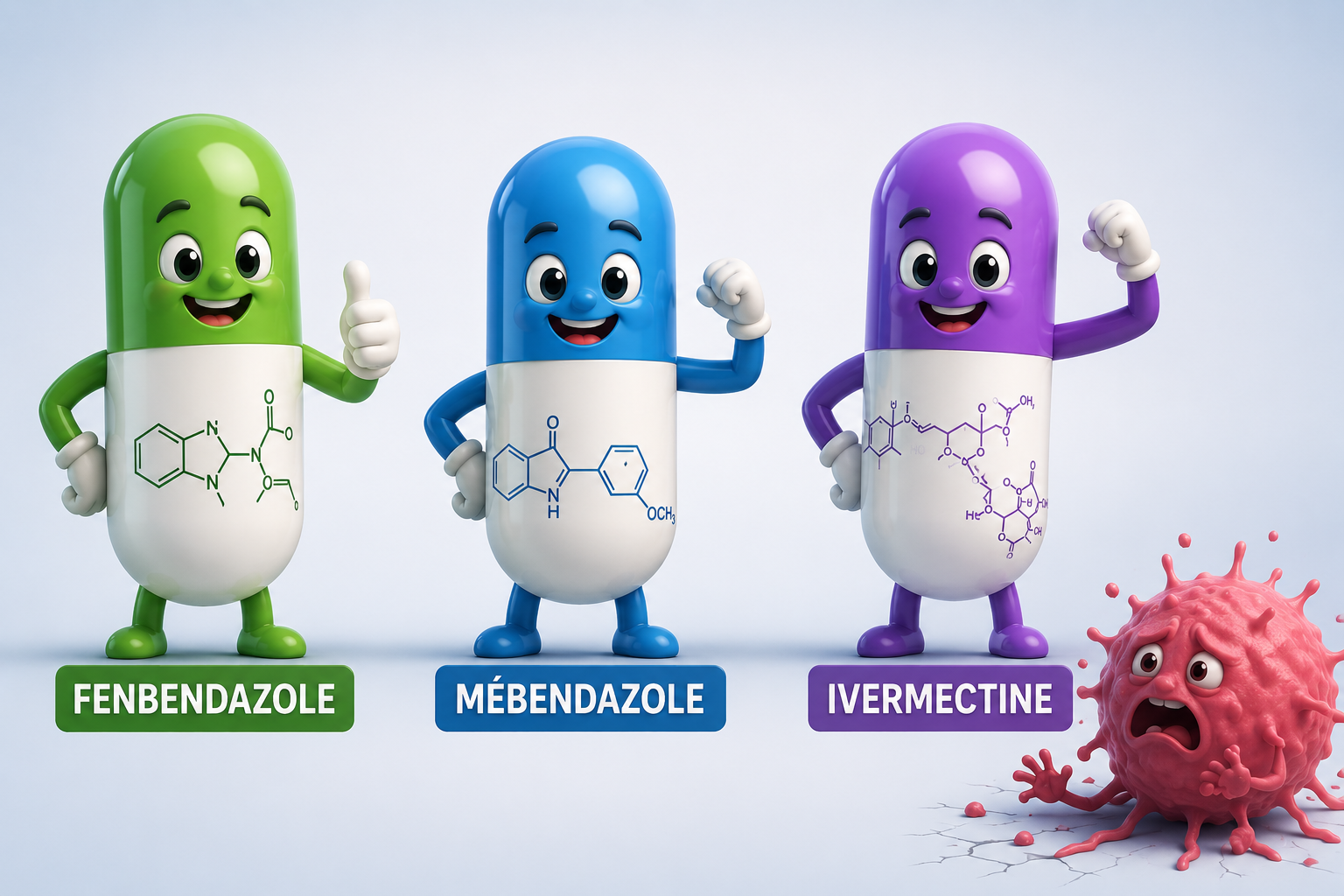 ivermectine mebendazole fenbendazole contre le cancer
