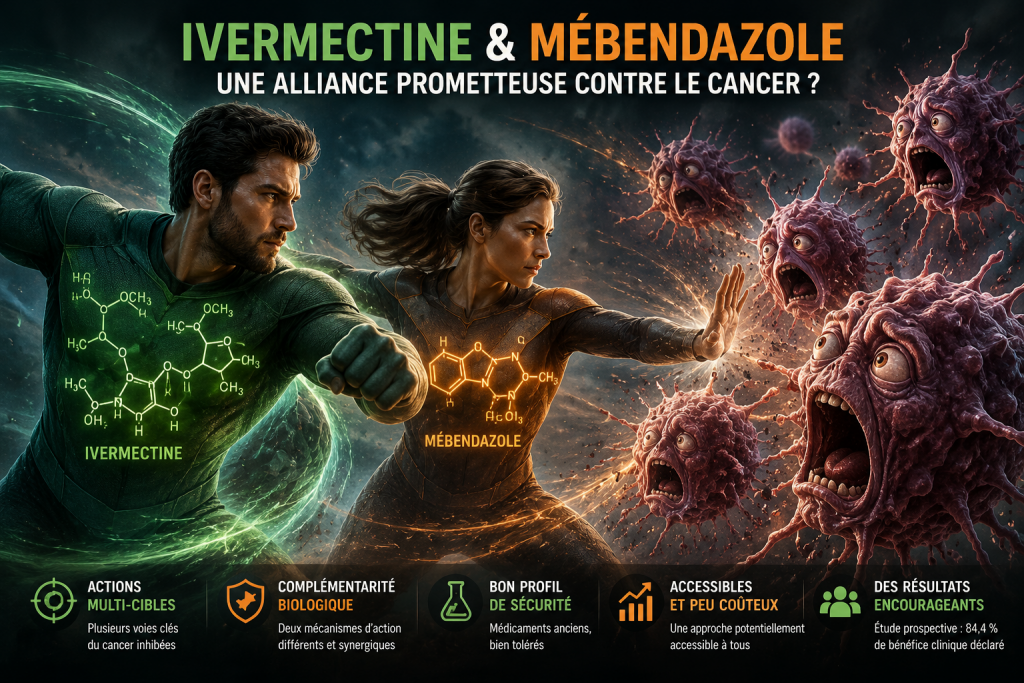 ivermectine mebendazole une alliance puissante contre le cancer