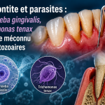 Parodontite et parasites : Entamoeba gingivalis, Trichomonas tenax et le rôle méconnu des protozoaires