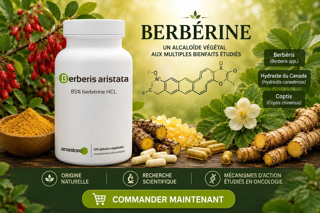 Berberine hcl commande