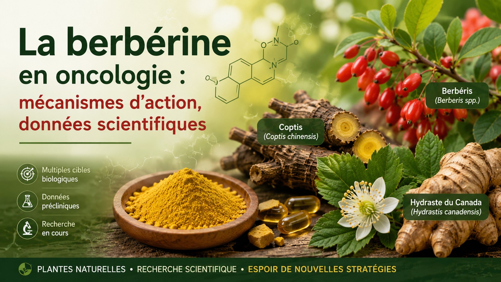 la berbérine en oncologie